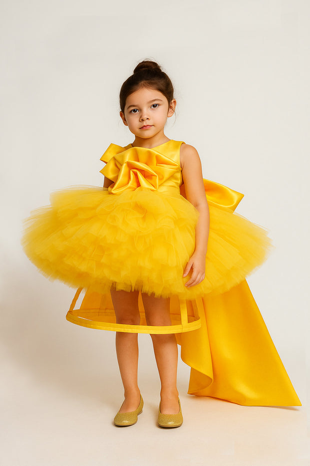 Beatrice Yellow Dress