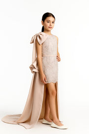 Jasmine Champagne Dress
