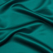 Fuchsia Rosette Satin Party Dress