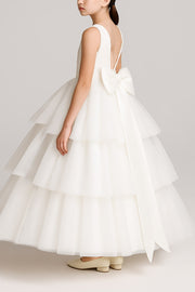 Serena Three Tier Sleeveless Gown