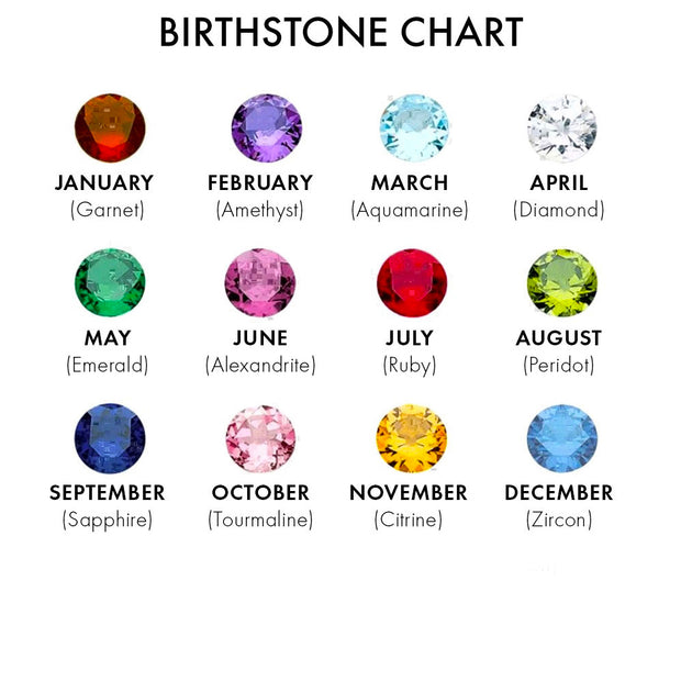 Swarovski birthstone necklace - Dear Liline