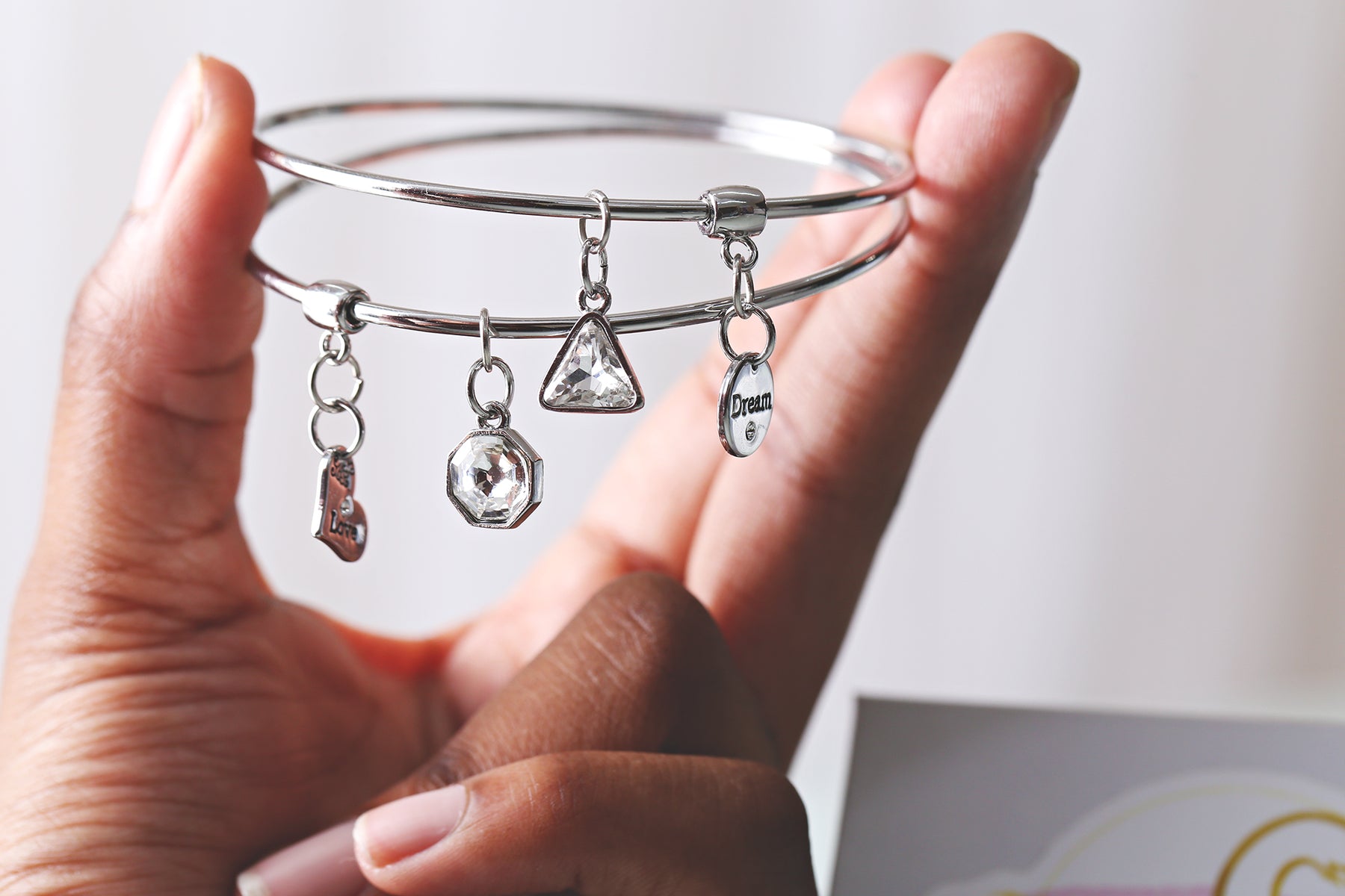 Swarovski Charms Bangle Bracelet – Dear Liline
