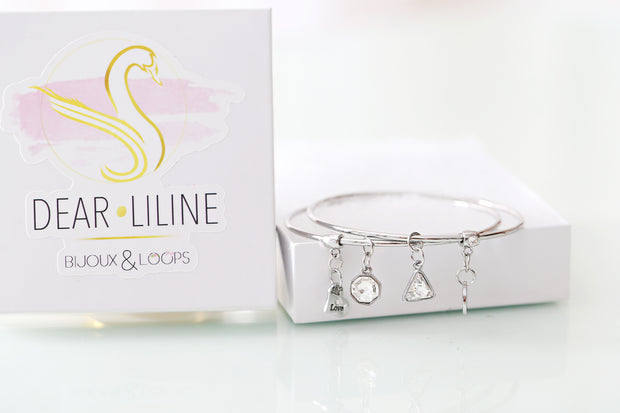 Swarovski Charm Bracelet - Dear Liline