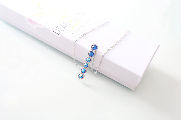 Swarovski birthstone necklace - Dear Liline