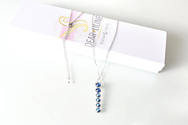 Swarovski birthstone necklace - Dear Liline