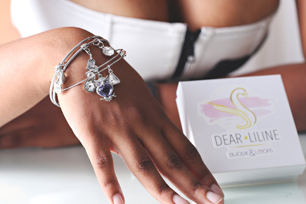 Swarovski crystals bracelet set - Dear Liline